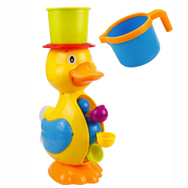 Jouet de bain bébé Evan™ | Caneton à Roue d'Eau