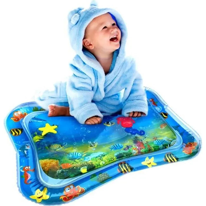 tapis de jeux pour bébé gonflable à l'eau