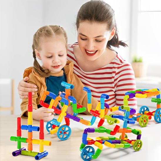 jeu de construction Adapté aux enfants dès 3 ans pour un jeu serein