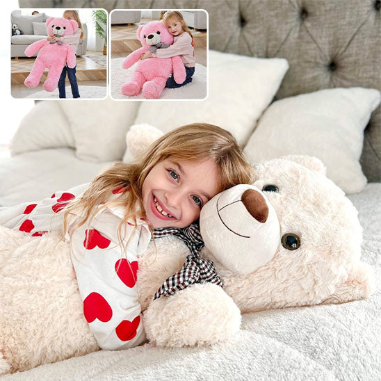 ours en peluche "Un compagnon tendre qui rassure et câline