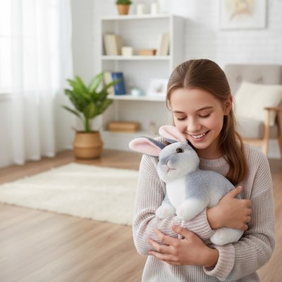 Peluche lapin