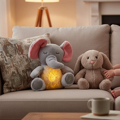 Peluche qui respire