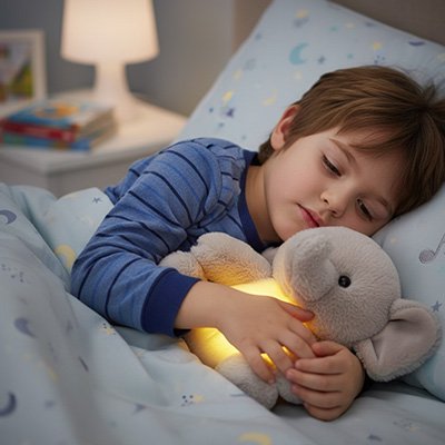 Peluche qui respire