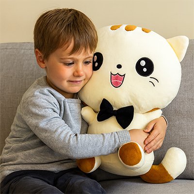 peluche chat est plus quâun simple jouet : câest un ami fidĂšle