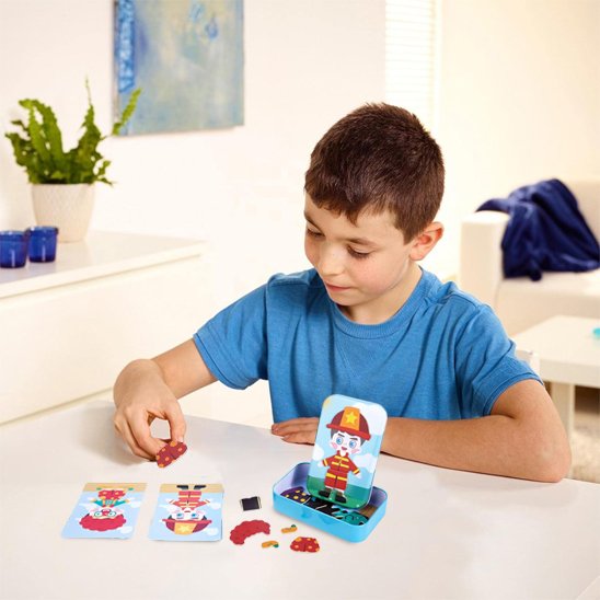 Puzzle magnétique