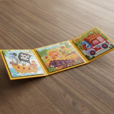 Puzzle magnétique