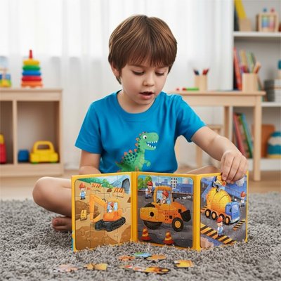 Puzzle magnétique