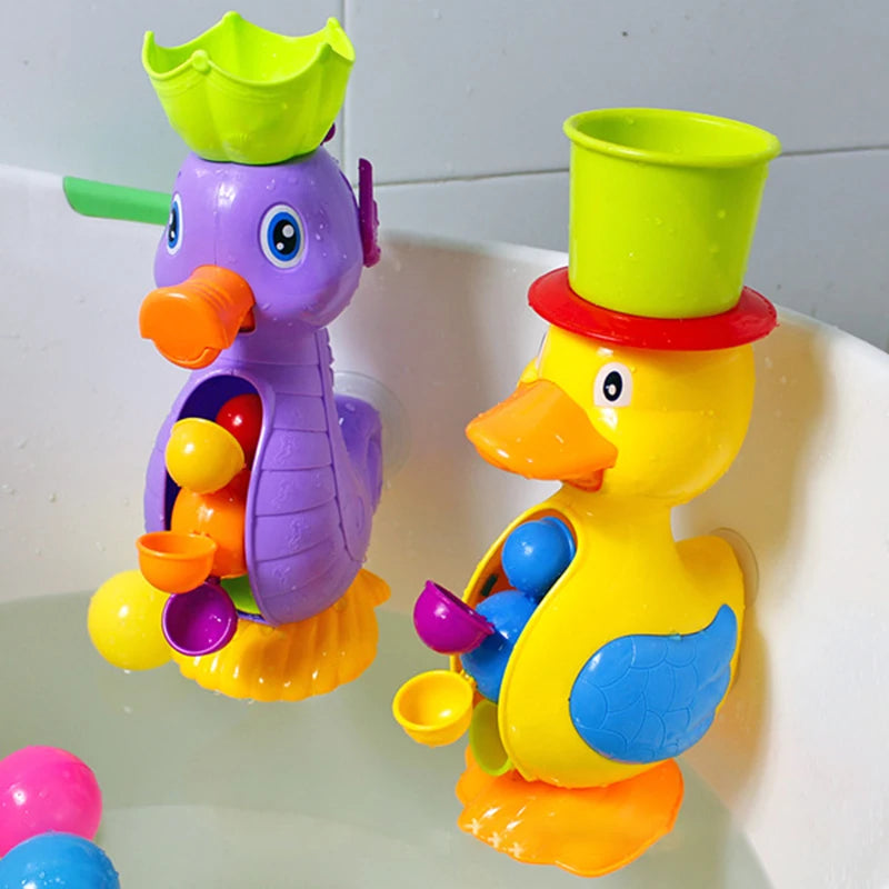 Jouet de bain bébé Paul™ | Lot de 4 Canards Colorés