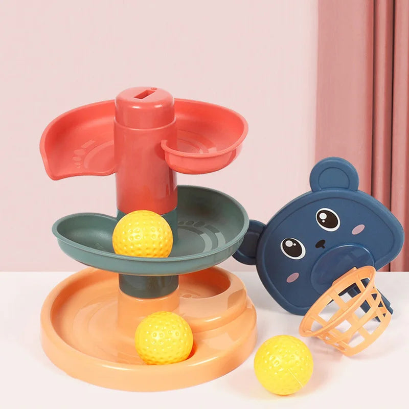 Jouet Bébé Anna™ | Tour à Balles Sensorielle