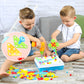 jeu de construction concentration et la patience d'un enfant