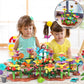 jeu de construction en combinant plaisir et apprentissage.
