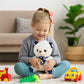 ours en peluche  conserve sa douceur et sa forme 