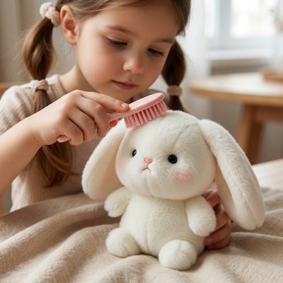 Peluche lapin 