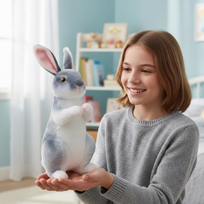 Peluche lapin 