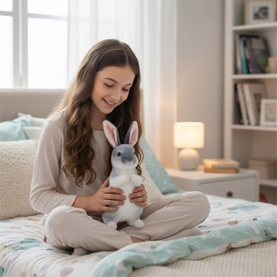 Peluche lapin 