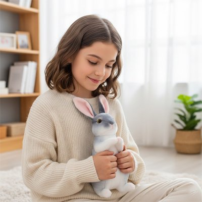 Peluche lapin 