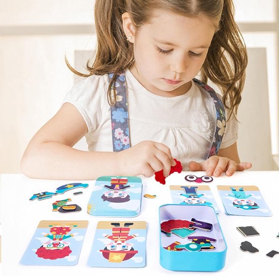 Puzzle magnétique