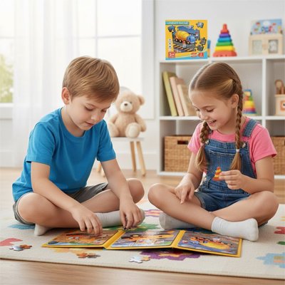 Puzzle magnétique 