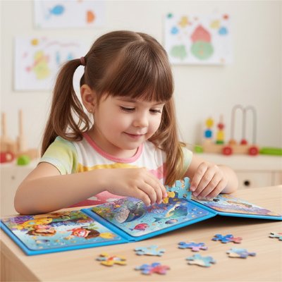 Puzzle magnétique 