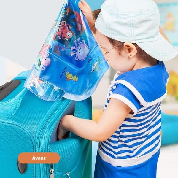 tapis de jeux  pour bébé gonflable à  l'eau